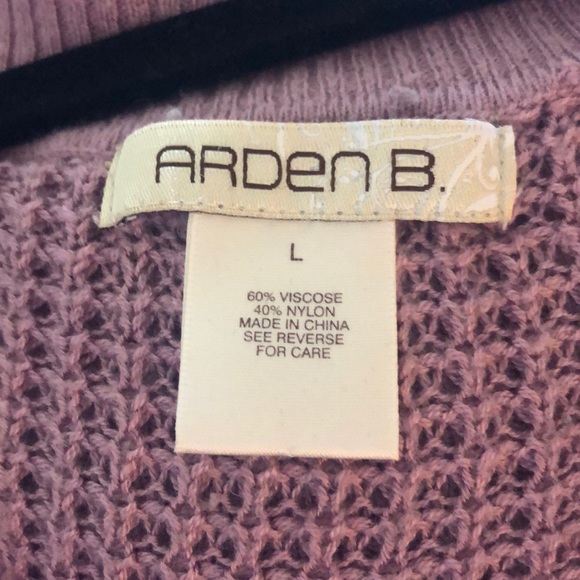 Pink off shoulder sweater - Picture 6 of 6